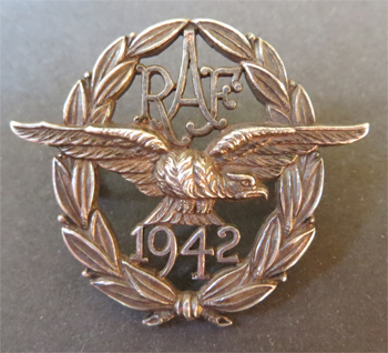 127 Escadron Raf Broche Badge 