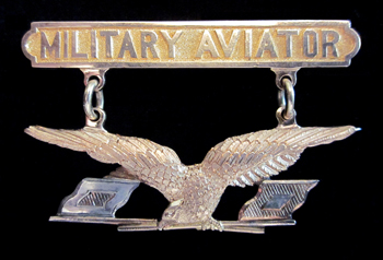 WW2 US ARMY MASTER AVIATION Aviator WINGS METAL BADGE PIN INSIGNIA